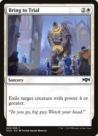 Bring to Trial, Ravnica Allegiance