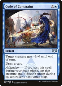 Code of Constraint, Ravnica Allegiance