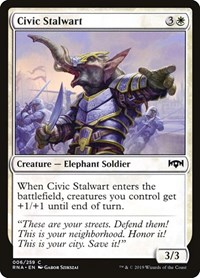 Civic Stalwart, Ravnica Allegiance
