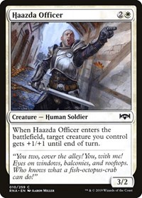 Haazda Officer, Ravnica Allegiance