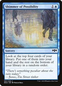 Shimmer of Possibility, Ravnica Allegiance