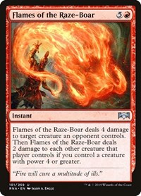 Flames of the Raze-Boar, Ravnica Allegiance
