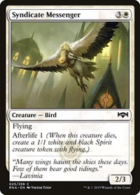 Syndicate Messenger, Ravnica Allegiance