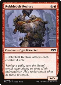 Rubblebelt Recluse, Ravnica Allegiance