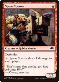 Spear Spewer, Ravnica Allegiance