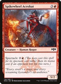 Spikewheel Acrobat, Ravnica Allegiance