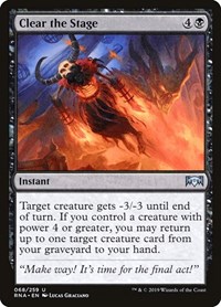 Clear the Stage, Ravnica Allegiance