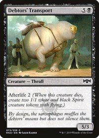 Debtors' Transport, Ravnica Allegiance