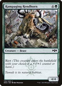 Rampaging Rendhorn, Ravnica Allegiance