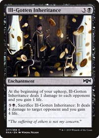 Ill-Gotten Inheritance, Ravnica Allegiance