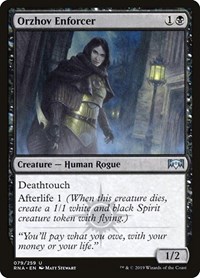 Orzhov Enforcer, Ravnica Allegiance