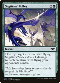 Sagittars' Volley, Ravnica Allegiance