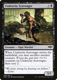 Undercity Scavenger, Ravnica Allegiance
