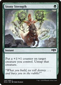 Stony Strength, Ravnica Allegiance