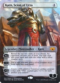 Karn, Scion of Urza, Mythic Edition: Ravnica Allegiance
