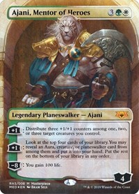 Ajani, Mentor of Heroes, Mythic Edition: Ravnica Allegiance