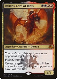 Rakdos, Lord of Riots, Ravnica Allegiance: Guild Kits