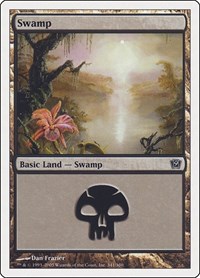 Swamp (341), 9th Edition