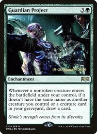 Guardian Project, Prerelease Cards