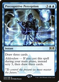 Precognitive Perception, Prerelease Cards