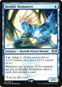 Benthic Biomancer, Prerelease Cards
