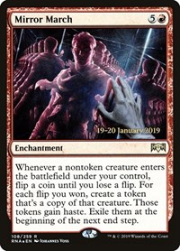 Mirror March, Prerelease Cards