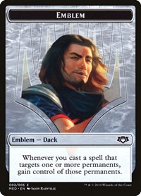 Emblem - Dack Fayden, Mythic Edition: Ravnica Allegiance