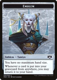 Emblem - Tamiyo, the Moon Sage, Mythic Edition: Ravnica Allegiance