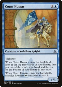 Court Hussar, Ravnica Allegiance: Guild Kits