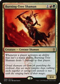 Burning-Tree Shaman, Ravnica Allegiance: Guild Kits