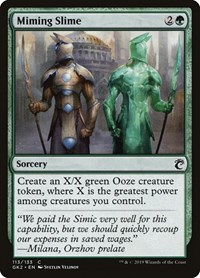 Miming Slime, Ravnica Allegiance: Guild Kits