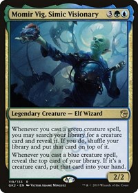 Momir Vig, Simic Visionary, Ravnica Allegiance: Guild Kits