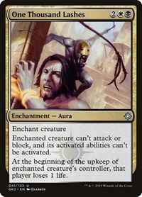 One Thousand Lashes, Ravnica Allegiance: Guild Kits