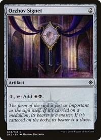 Orzhov Signet, Ravnica Allegiance: Guild Kits