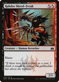 Rakdos Shred-Freak, Ravnica Allegiance: Guild Kits