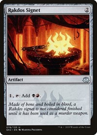 Rakdos Signet, Ravnica Allegiance: Guild Kits