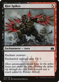 Riot Spikes, Ravnica Allegiance: Guild Kits
