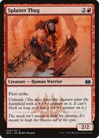 Splatter Thug, Ravnica Allegiance: Guild Kits