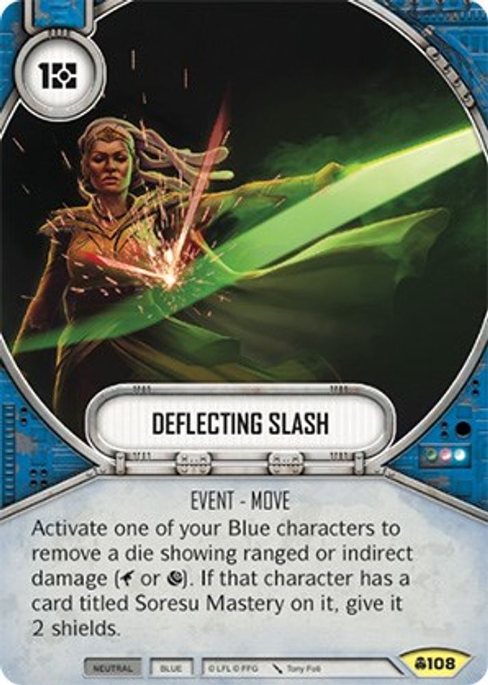 Deflecting Slash, Standard, front