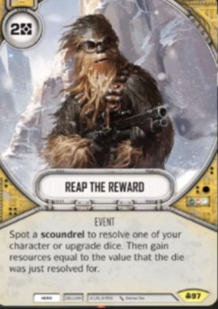 Reap the Reward, Standard, front