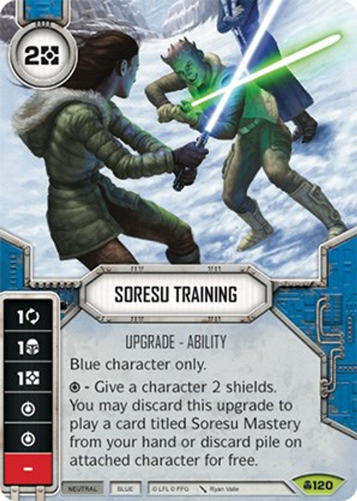 Soresu Training, Standard, front