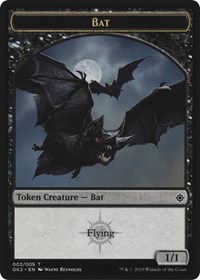 Bat // Spirit (010) Double-Sided Token, Ravnica Allegiance: Guild Kits
