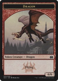 Dragon // Goblin Double-Sided Token, Ravnica Allegiance: Guild Kits