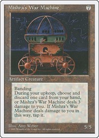 Mishra's War Machine, Fourth Edition