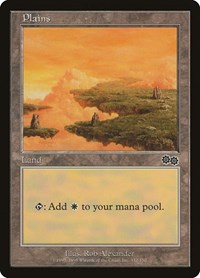 Plains (332), Urza's Saga