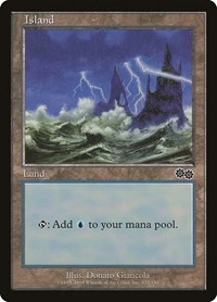 Island (335), Urza's Saga