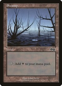 Swamp (341), Urza's Saga