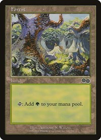 Forest (348), Urza's Saga