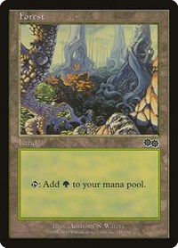 Forest (349), Urza's Saga