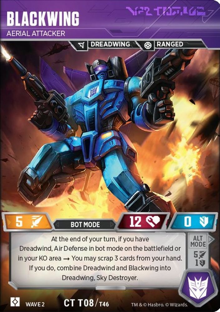 Blackwing - Aerial Attacker, Foil, front
